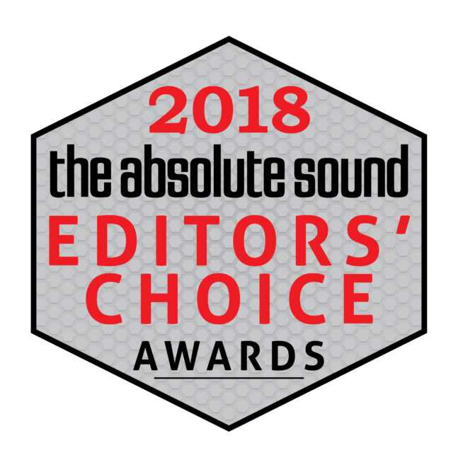The Absolute Sound Editors Choice Award 2018 for Audionet MAX